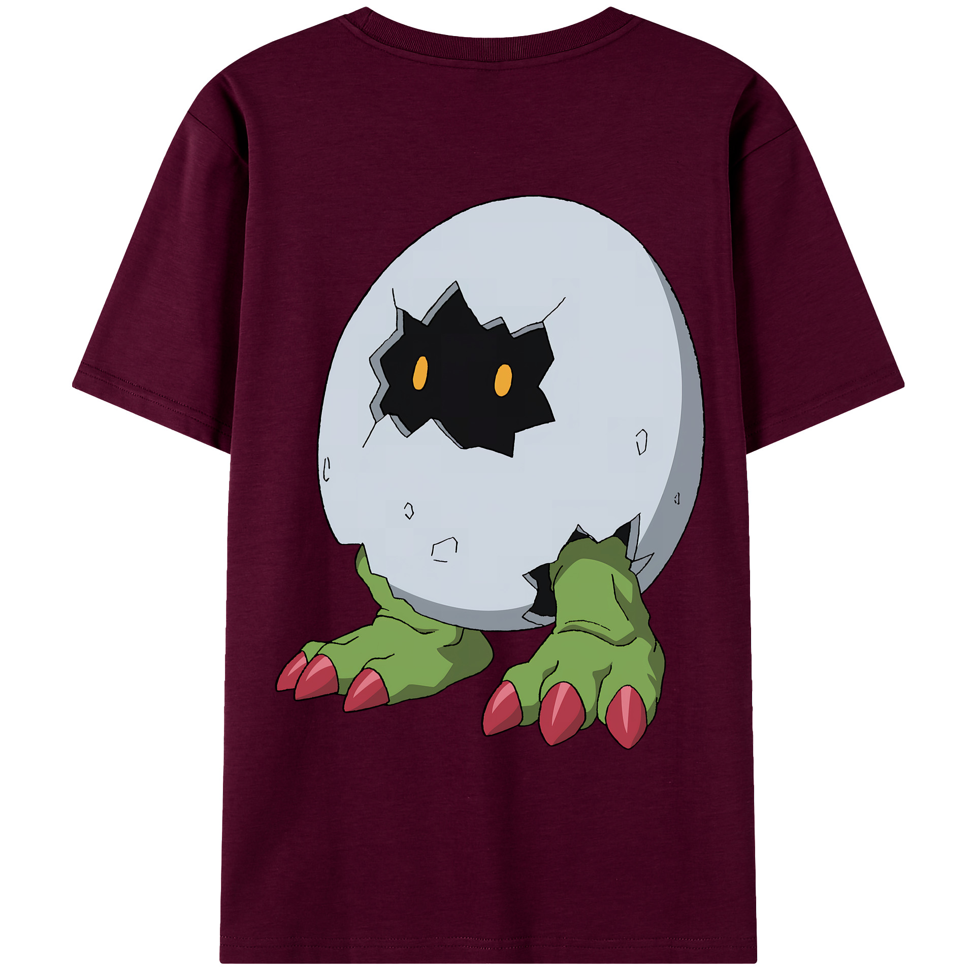（画像用） Digimon デジタルモンスター/デジモン レディース半袖Tシャツ(バックプリント)